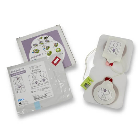 Electrodo Pediátrico Pedi-Padz II® para Desfibrilador Externo Automático Zoll® AED Plus®