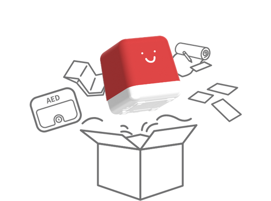 Dispositivo para práctica de RCP cprcube® 2